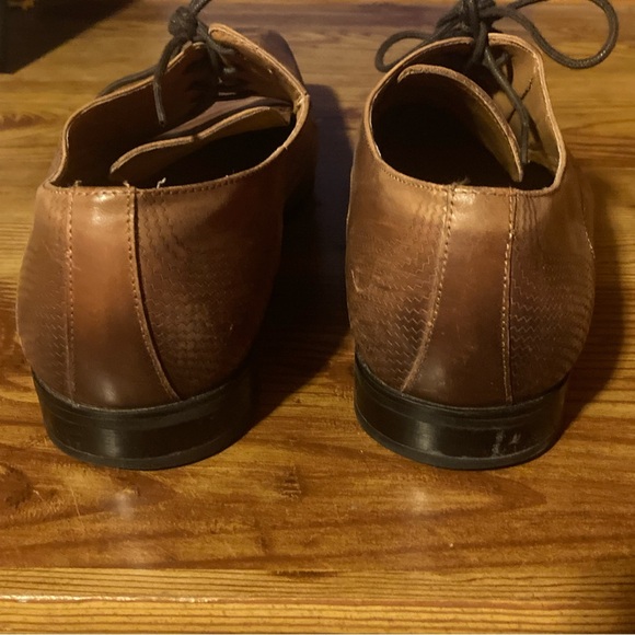 STEVE MADDEN DRESS SHOES SIZE 9 MENS BROWN - Picture 4 of 6